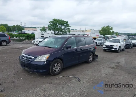2006 Honda Odyssey Ex-L from USA, damaged, VIN 5FNRL38746B102767